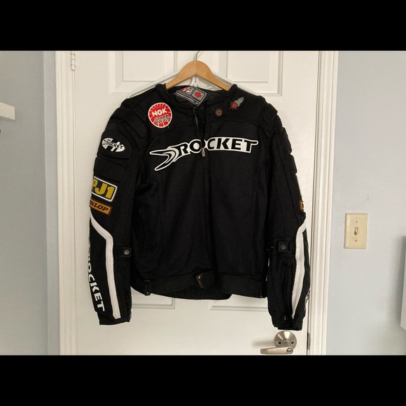 Men’s Motorcycle Jacket - Picture 1 of 2